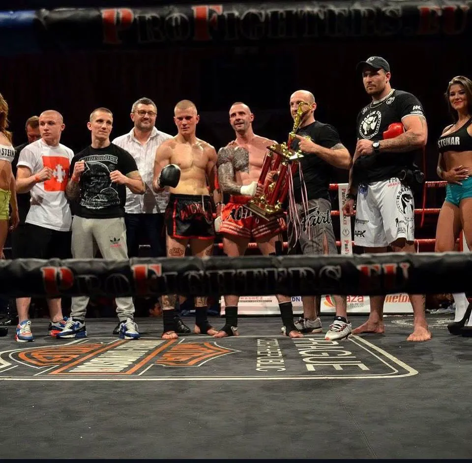 Zápas Muay Thai - akce